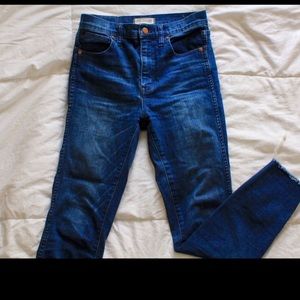 Madewell 10” high rise skinny jean